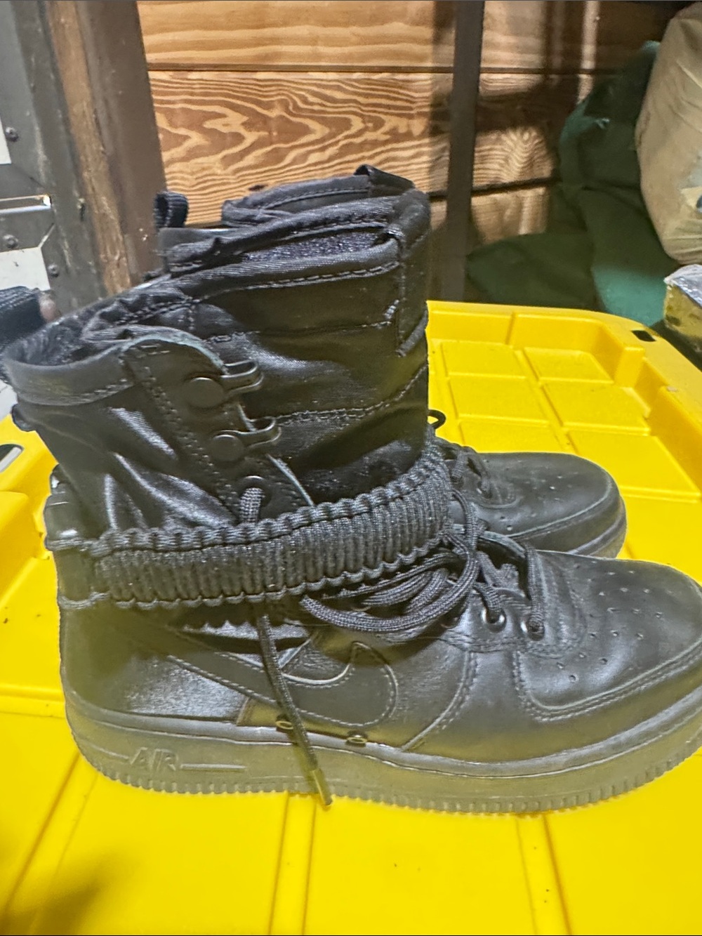 Nike Women's Black Tactical Lace-Up Boots
